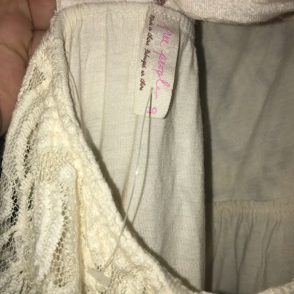 Free People Lace Dress Size 10 - Picture 3 of 4